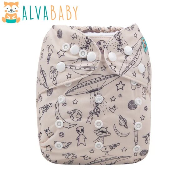 New Arrival!  Alvababy Cloth Diapers Baby Environmental friendly Reusable Nappy